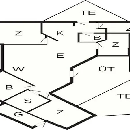 Casa de Férias 8 Person In Sydals *